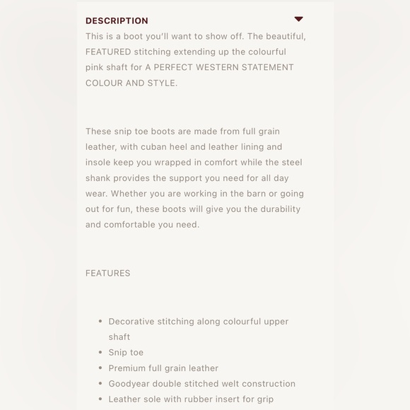 Ringer’s Western Longreach Cuban Heel Boot - Picture 9 of 14